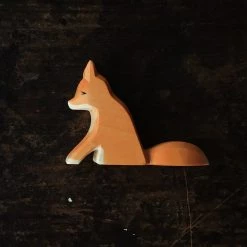 Ostheimer Handcrafted Sitting Fox