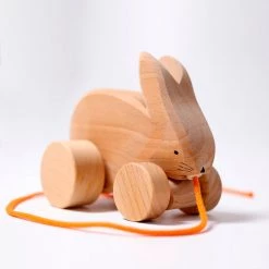 Grimms Toys Bobbing Rabbit - Pull Along