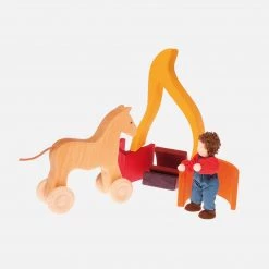 Grimms Wooden Toy Horse
