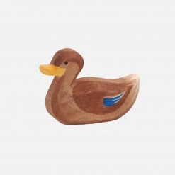 Ostheimer Toys Handcrafted Swimming Brown Duck