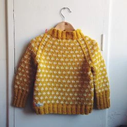 Mormor.nu Tops & Sweaters Hand Knit Wool Knud Sweater - Curry