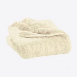Disana Baby Gifts Organic Merino Wool Baby Blanket - Natural