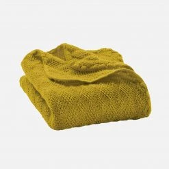 Disana Organic Merino Wool Baby Blanket - Curry