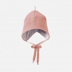 Disana Organic Boiled Merino Wool Hat - Rose Baby Wool