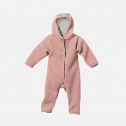 Disana Organic Boiled Merino Wool Overall - Rose 9 Disana Organic Boiled Merino Wool Overall - Rose