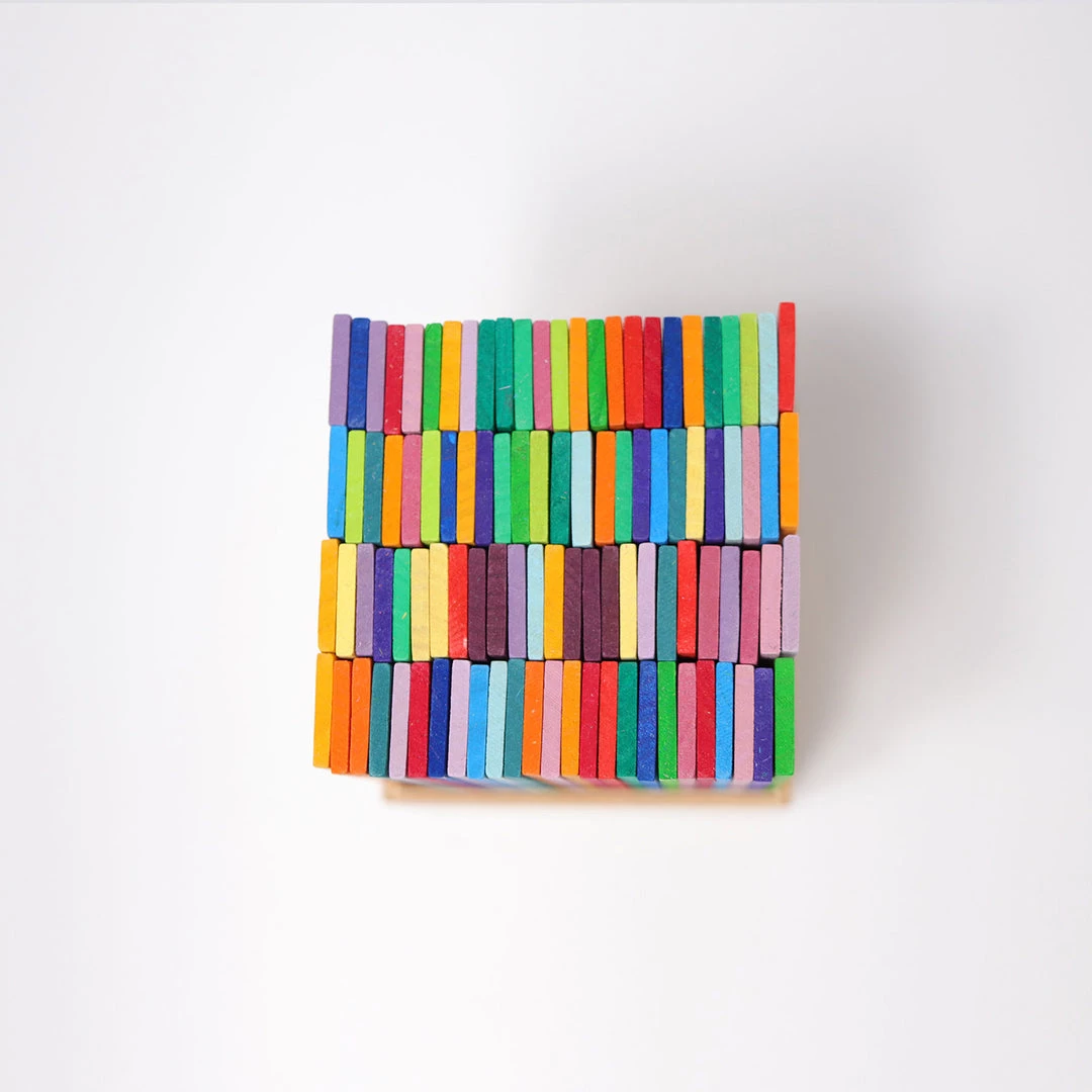 Grimms Toys Leonardo Sticks - Box Of 100 Pieces 7 Grimms Toys Leonardo Sticks - Box Of 100 Pieces