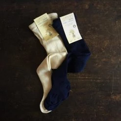 Grödo Baby Wool Organic Wool Rib Baby Tights - Many Options