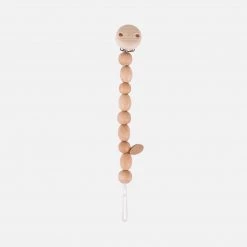 HEIMESS Soother Wooden Chain Clip/Holder
