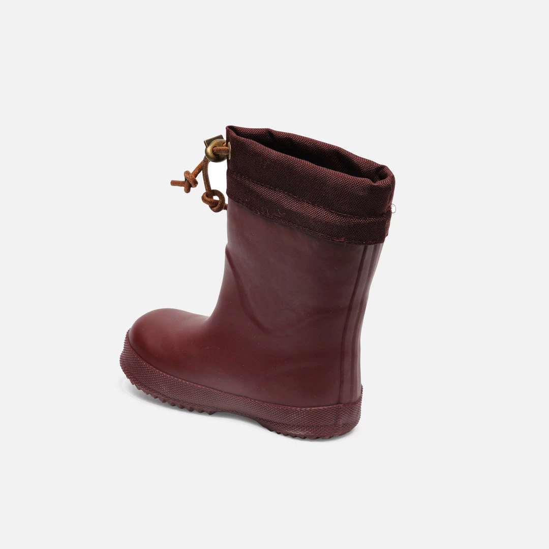 Bisgaard Natural Rubber Boots - Wool Lined - Bordeaux Shoes 7 Bisgaard Natural Rubber Boots - Wool Lined - Bordeaux Shoes