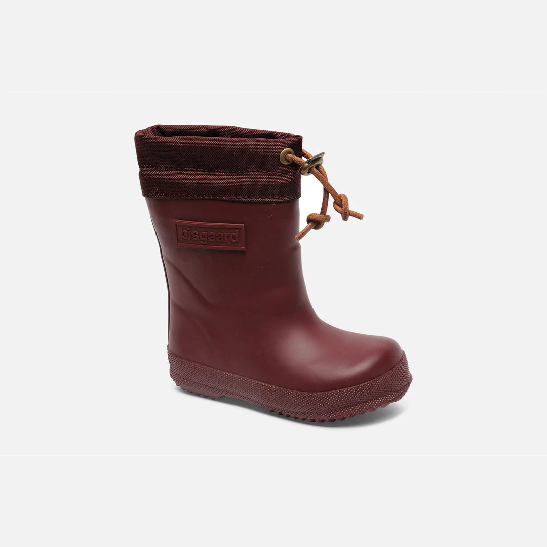 Bisgaard Natural Rubber Boots - Wool Lined - Bordeaux Shoes 4 Bisgaard Natural Rubber Boots - Wool Lined - Bordeaux Shoes