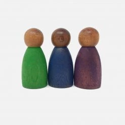 Grapat Wooden Darker Cold Nins - 3 Pieces