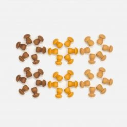 Grapat Toys Wooden Mushrooms Mandala - 36 Pieces