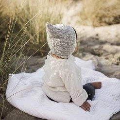 Briar Baby Cotton Bébé Terry Bandit Bonnet Cotton & Linen