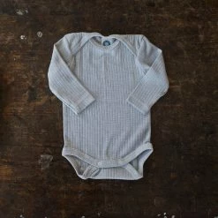 Cosilana Organic Merino Wool, Cotton & Silk Body - Silver Melange