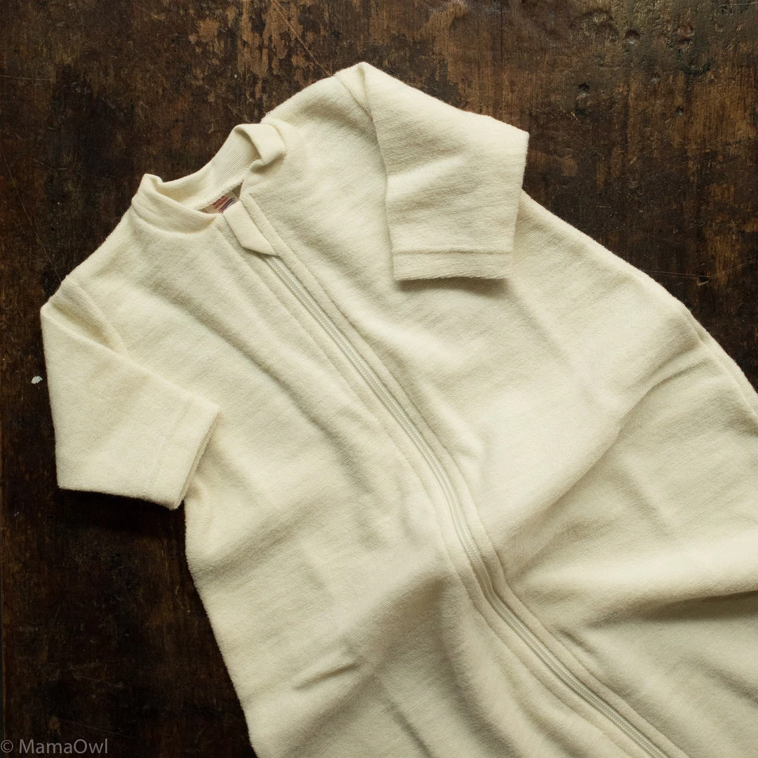 Engel Organic Merino Wool LS Terry Sleeping Bag - Natural Baby Sleep & Blankets 3 Engel Organic Merino Wool LS Terry Sleeping Bag - Natural Baby Sleep & Blankets