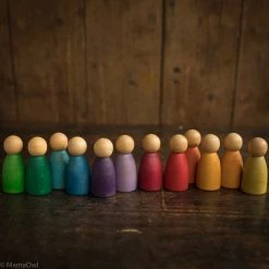 Grapat Wooden Nins - 12 Pieces Toys