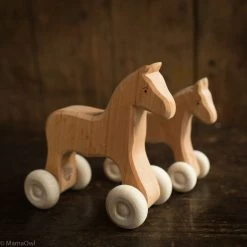 Grimms Wooden Toy Horse