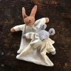 Nanchen Handmade Organic Cotton/Wool Soft Rabbit Or Mouse Comforter 1 Nanchen Handmade Organic Cotton/Wool Soft Rabbit Or Mouse Comforter