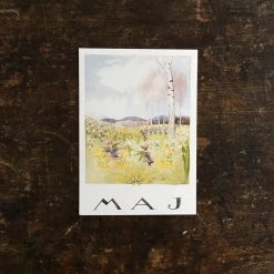 Elsa Beskow Set Of All Months Of The Year Postcards