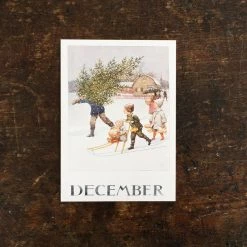 Elsa Beskow Set Of All Months Of The Year Postcards