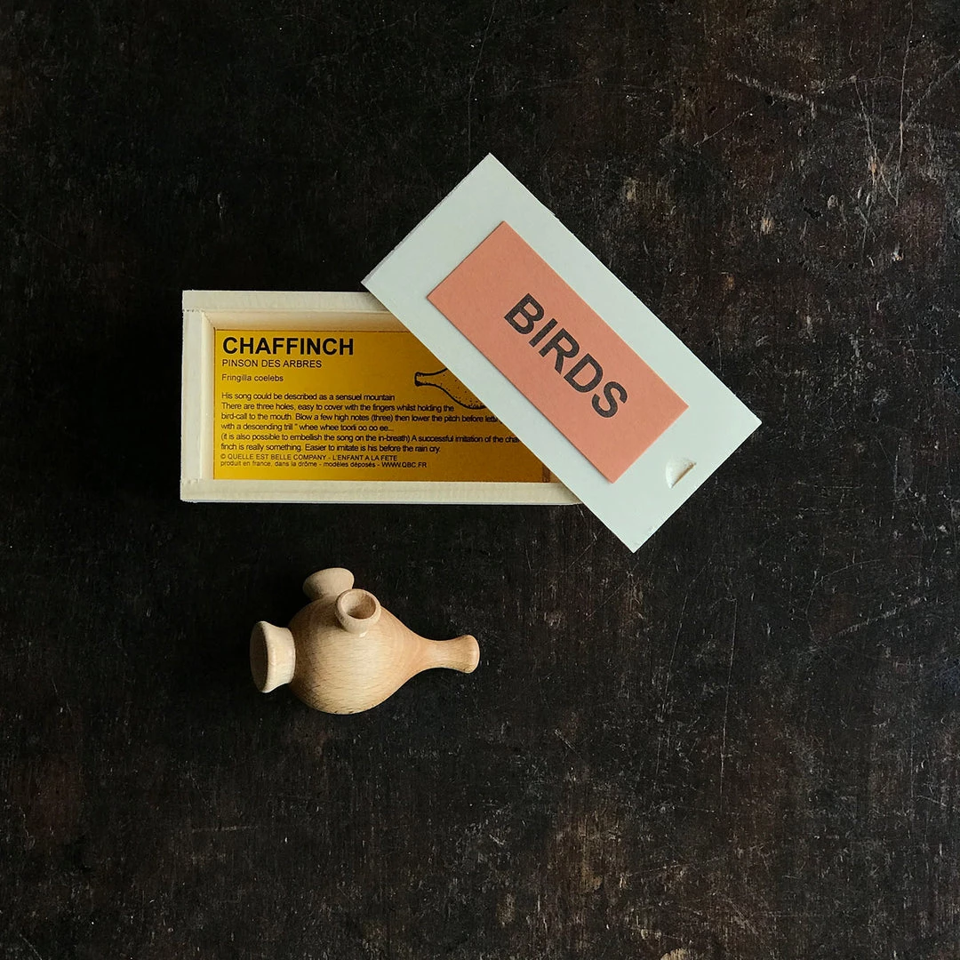 Quelle Est Belle Handmade Wood Chaffinch Bird Call Toys 3 Quelle Est Belle Handmade Wood Chaffinch Bird Call Toys