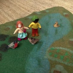 Papoose Toys Felted Wool Farm Play Mat 9 Papoose Toys Felted Wool Farm Play Mat