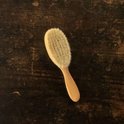Gluckskafer Baby And Kid's Natural Wood Hair Brush Baby Gifts