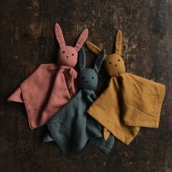 Konges Sløjd Organic Cotton Rabbit Cuddle Toy - Many Colours Baby Gifts