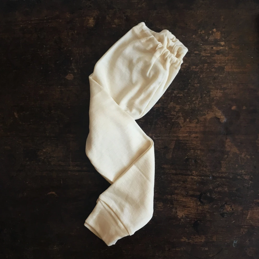 Engel 100% Organic Merino Wool Long Johns - Natural Kids Wool 3 Engel 100% Organic Merino Wool Long Johns - Natural Kids Wool