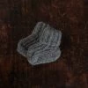 Mormor.nu Baby Wool Hand Knit Alpaca Socks - Slate