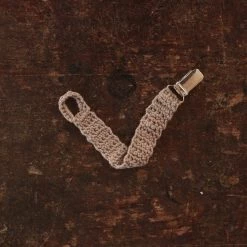 Mormor.nu Baby Gifts Hand Crochet Baby Soother Holder/Clip - Many Colours