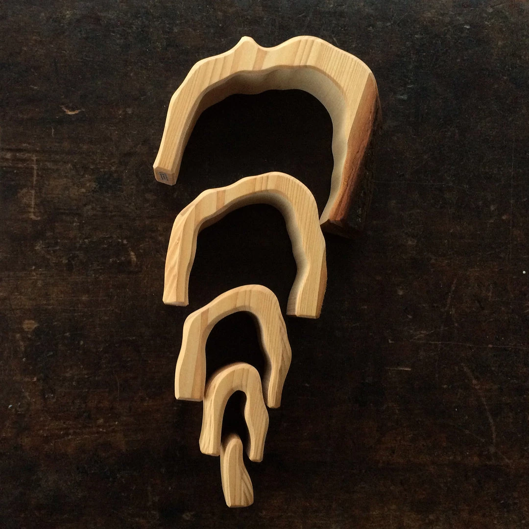 Gluckskafer Toys Natural Wood Grotto House 4 Gluckskafer Toys Natural Wood Grotto House