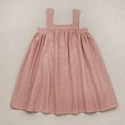 Ketiketa Hand Woven Cotton Milo Dress - Rose