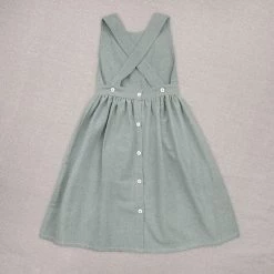 Ketiketa Hand Woven Cotton Kids Zoè Dress - Teal