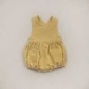 Ketiketa Hand Woven Cotton Zoè Romper - Mustard SALE