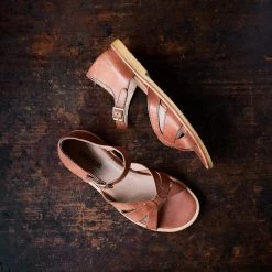 Angulus SALE Women's Intertwined Strap Sandals - Tan