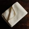 Engel Baby Sleep & Blankets 100% Organic Merino Wool Fleece Swaddle / Baby Blanket - Natural