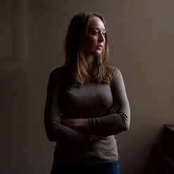 Engel Women's Organic Merino Wool & Silk LS Top - Walnut