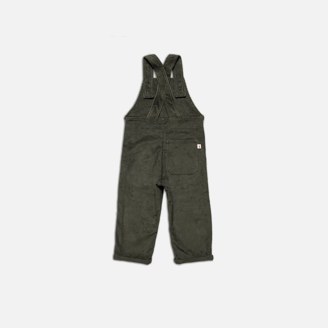 Monty & Co Cotton Corduroy Docker Overall - Olive 5 Monty & Co Cotton Corduroy Docker Overall - Olive
