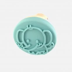 Ailefo Wood And Silicone Playdough Stamps - Wildlife Stories - Set Of 5 Toys