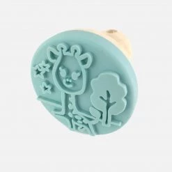 Ailefo Wood And Silicone Playdough Stamps - Wildlife Stories - Set Of 5 Toys