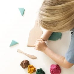 Ailefo Toys Wooden Tools For Playdough