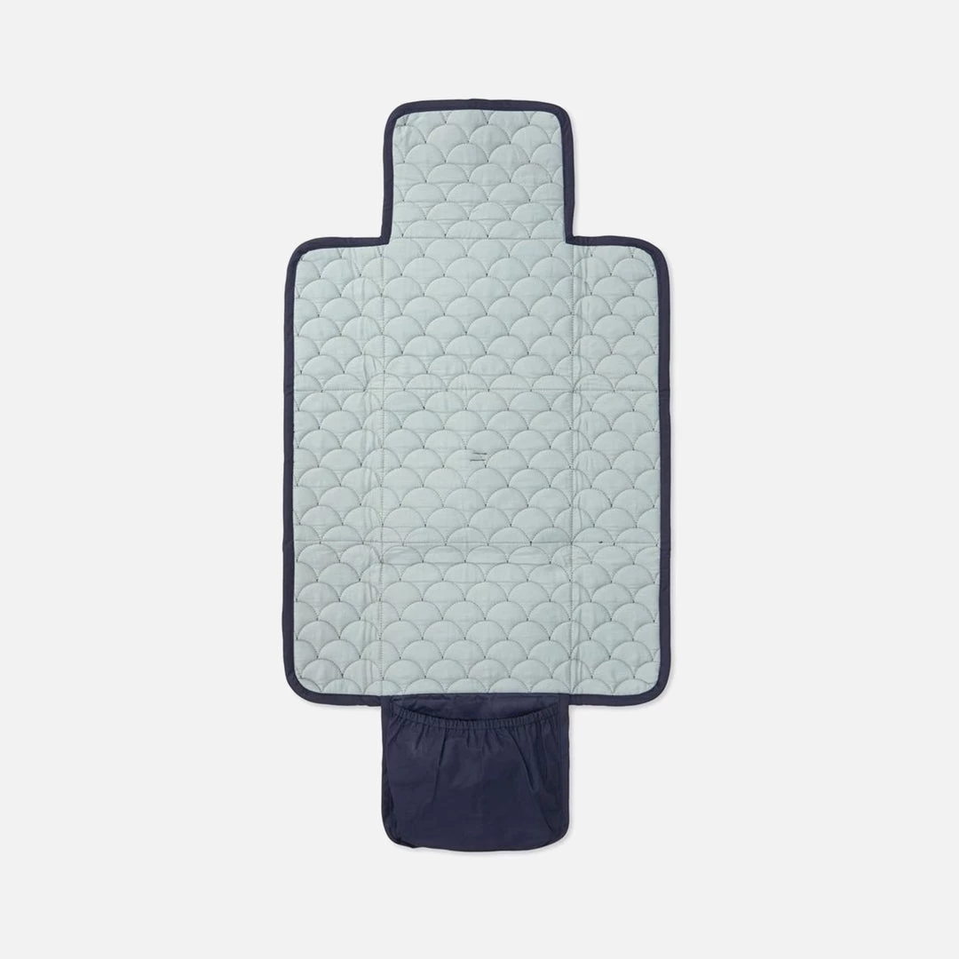 Cam Cam Organic Quilted Changing Mat - Navy 4 Cam Cam Organic Quilted Changing Mat - Navy