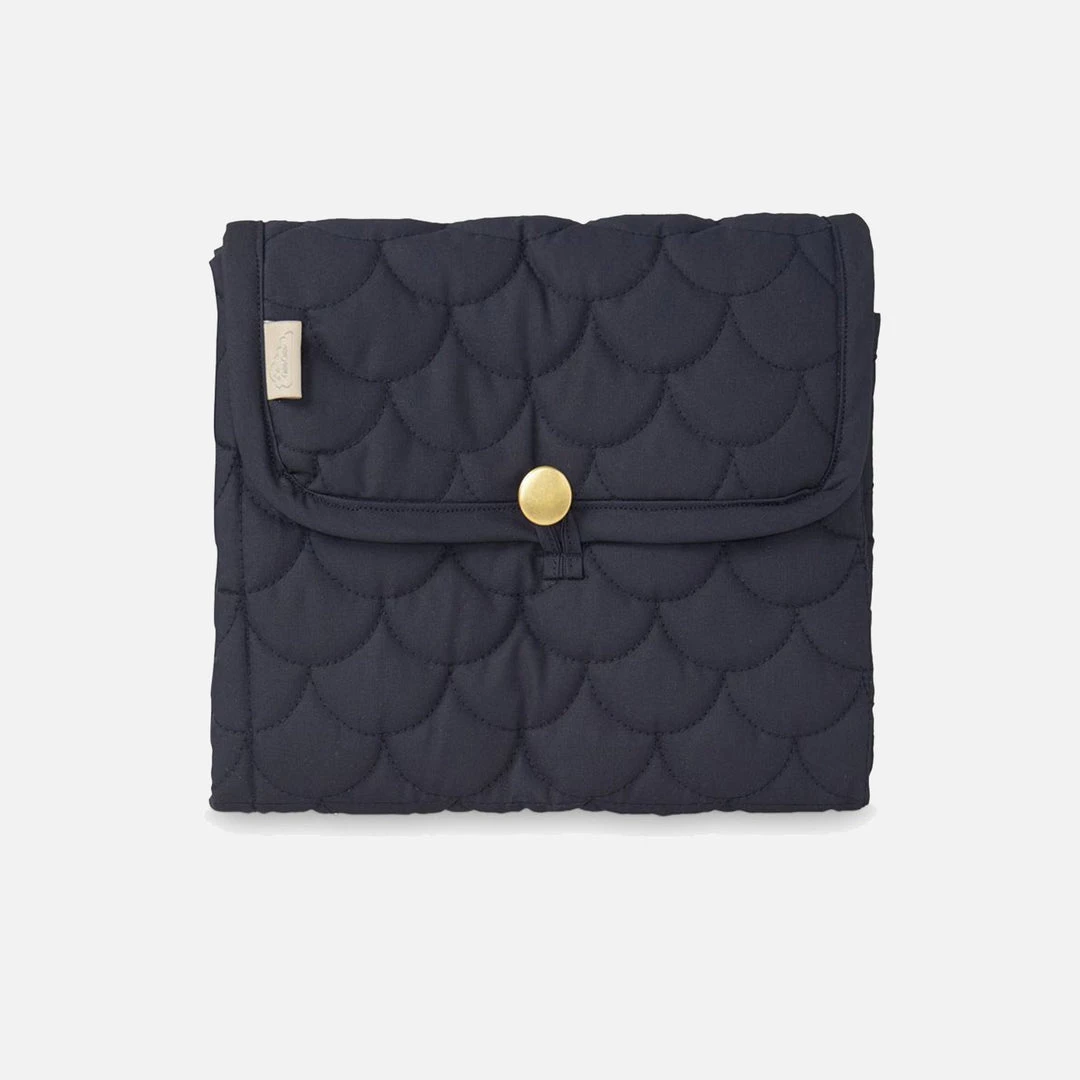 Cam Cam Organic Quilted Changing Mat - Navy 3 Cam Cam Organic Quilted Changing Mat - Navy