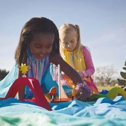 Sarah's Silks Large Enchanted Play Silks - Sea Toys