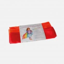 Sarah's Silks Large Enchanted Play Silks - Fire