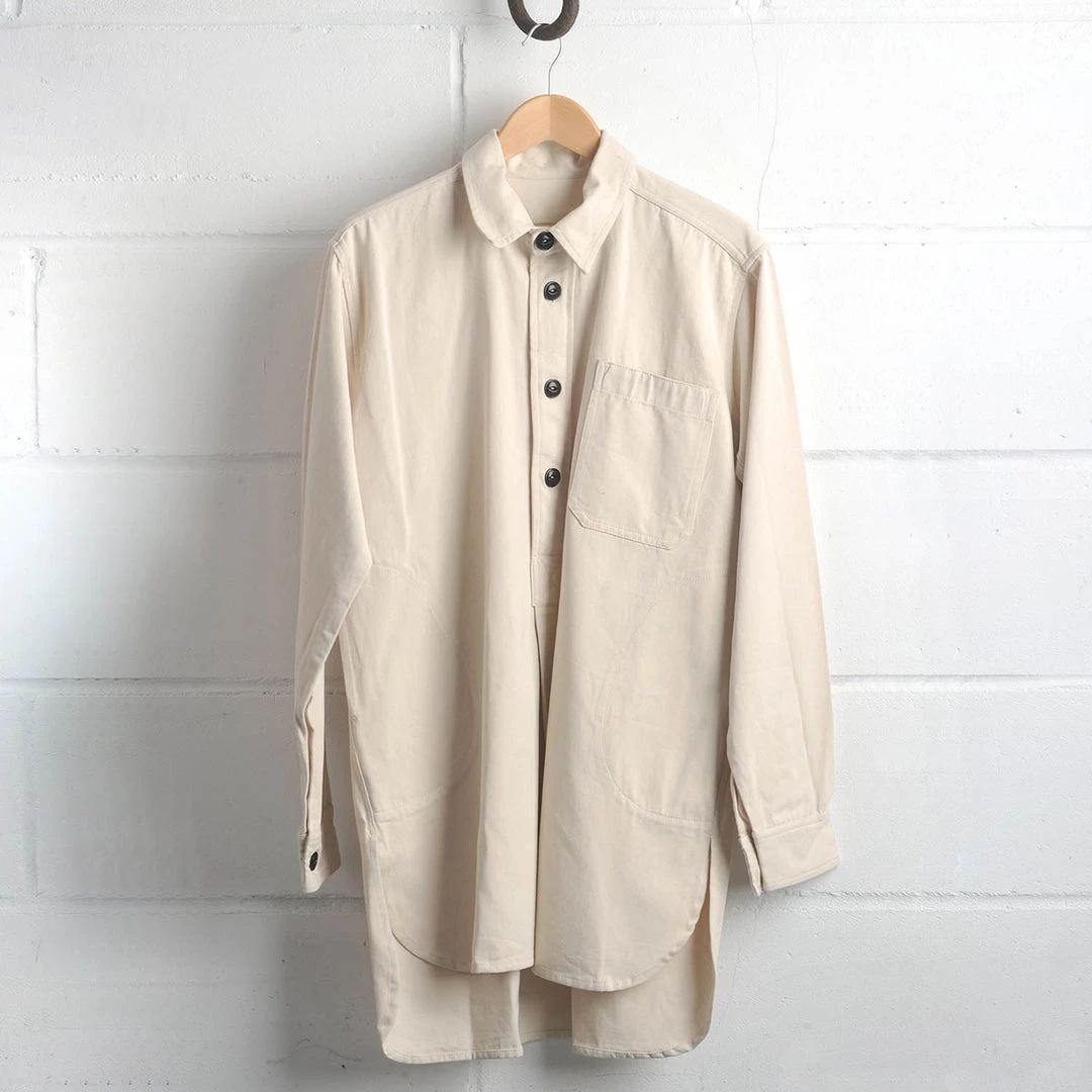 Yarmouth Oilskins Adults Adult's Cotton Twill Worker Shirt - Natural 4 Yarmouth Oilskins Adults Adult's Cotton Twill Worker Shirt - Natural