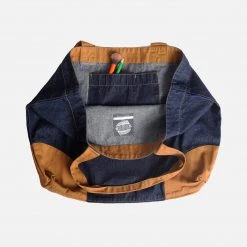 Yarmouth Oilskins Adults Cotton Shopper Bag - Indigo