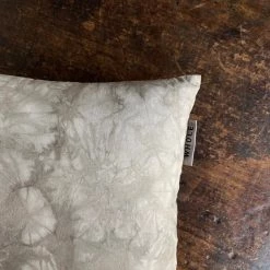 Whole Hand Dyed Organic Cotton Wico Mini Cushion With Cover - Grey Home & Baby Care 9 Whole Hand Dyed Organic Cotton Wico Mini Cushion With Cover - Grey Home & Baby Care