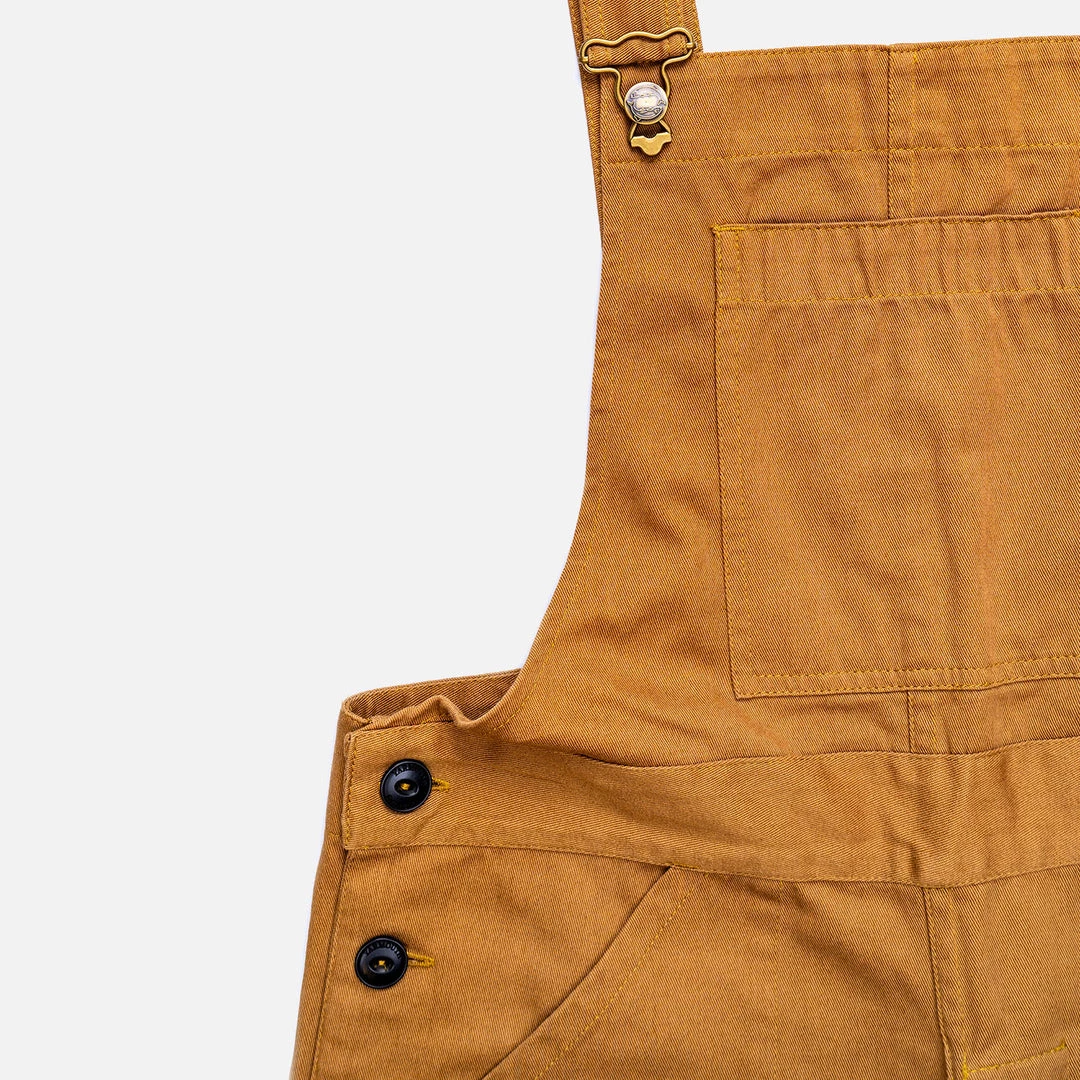 Yarmouth Oilskins Adult's Cotton Twill Dungarees - Khaki Adults 8 Yarmouth Oilskins Adult's Cotton Twill Dungarees - Khaki Adults